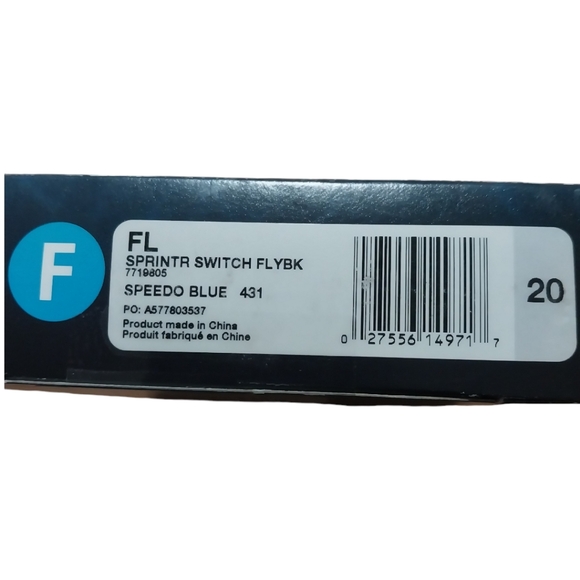 Speedo Women's Competitive Endurance + Sprinter Switch Flyback Swimsuit - Picture 12 of 12